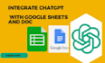 integrate chatgpt with your own data for automation