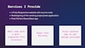 create modern responsive frontend with react next js tailwind and animations