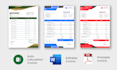 create auto calculated invoice, price list, custom invoice