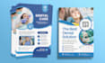 design medical, healthcare, dental, pharmacy business flyer and brochure