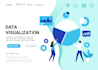 design professional infographics, charts and data visualization