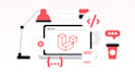 create website using PHP, laravel and react