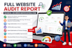 do website audit report and fix technical SEO problems