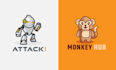 do vintage, retro, badge, minimalist or business logo design