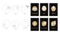 design a custom zodiac illustration in fine line style
