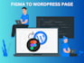convert figma to wordpress, PSD to wordpress with elemenator