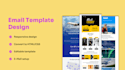 design a responsive and editable email template