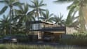create architectural rendering for residential building