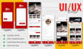 do professional mobile app UI UX design in figma