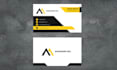 design luxury business card or visiting card
