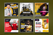do premium quality facebook ads post image design
