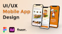 create UI UX mobile app design in figma