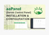 install and configure aapanel server control panel