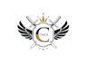 do a luxury heraldic shield and family crest logo