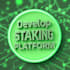 develop token staking platform in any evm network