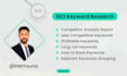 do advance seo keyword research, competitor analysis
