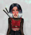 draw stylized characters with simple background