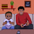 draw you in boondocks cartoon art style