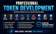 create custom ethereum erc20 bep20  solana ton sui base smart contracts token