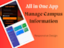 make academic management system in asp net core