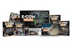 design digital product mockup and online course ecover bundle