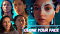 create the character that you want, clone your face