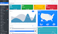 build a python flask admin dashboard