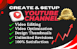 create and setup fully optimized youtube channel