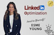 write, revamp, optimize and upgrade your linkedin profile and business page