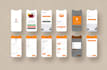 design UI UX design for mobile app android ios