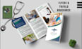 design health care homecare, educational flyers or brochures