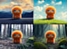 ai image upscaling 4k, enhancement and professional editing