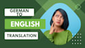 translate from english to german, german to english