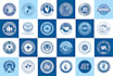 design badge or stamp logo