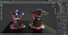 make 3d models and animations