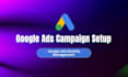 do google ads campaign setup