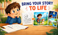 illustrate and design a professional children story book