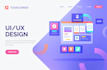 design modern website UI UX or landing page in figma