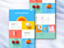create landing page with HTML, CSS, javascript