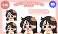 draw discord reactive image png for pngtuber vtuber streaming