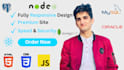 be your full stack web developer in react nodejs