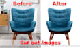 professional image editing, cut out photos, clipping path