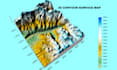 draw topographic, contour leveling and land survey site plan