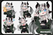 create cute custom chibi twitch panels