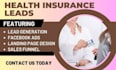 health insurance leads, health insurance facebook ads
