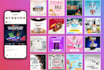 do website banner, facebook cover, youtube banner, instagram post, ad creative