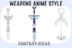 draw your fantasy weapon