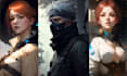 create digital ai character and concept art using midjourney