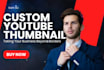 create cinematic youtube thumbnail designs