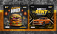 design premium facebook ads and posts